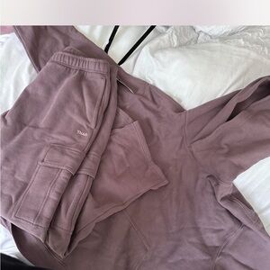 Aritzia TNA Smoked Eggplant Set